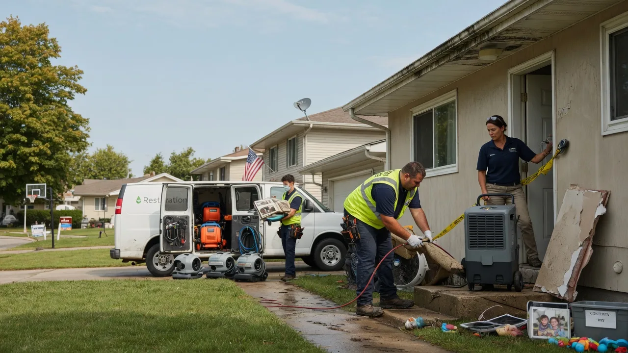 Water Damage Restoration in Ellisville, IL near me